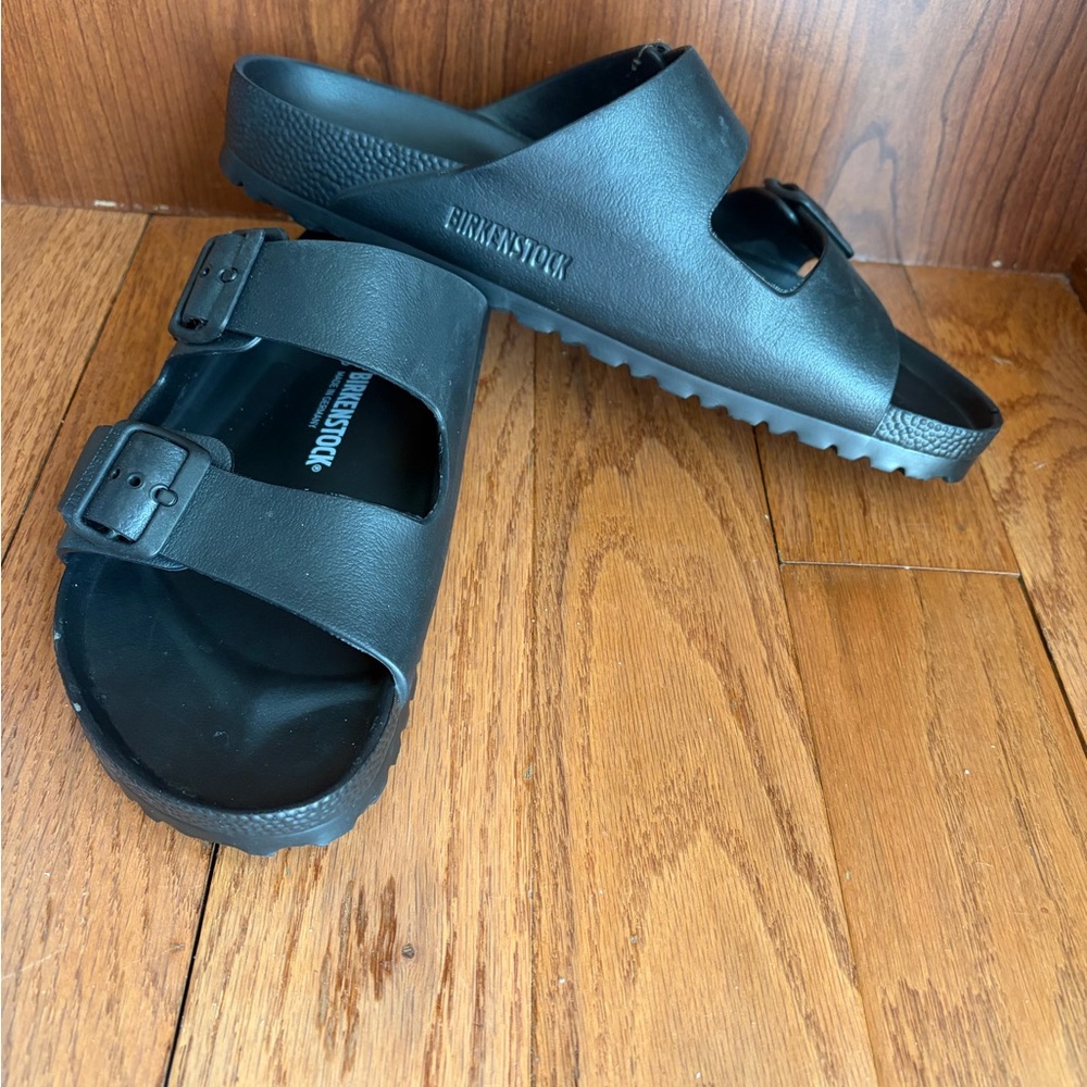 Birkenstock Black Footbed Sandals